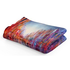 PICANOVA City In Colour 100 x 70 cm, Extra Soft Blanket, 525 g/m², Absolute Premium Quality Made of Skin-Friendly Plush, Unbeatable Soft and Cosy, Design by Annette Schmucker