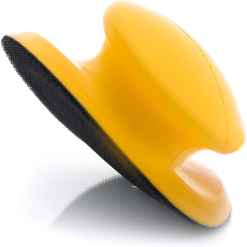 Glass Polish 15907 Hand Sanding Block, Hook & Loop Handheld