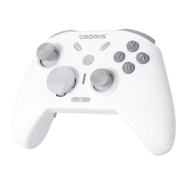 COIORIVIS Pro HD Controller (No Drift) for Switch/PC/Android/MacOS/iOS with 4 Back Buttons, Hall Joysticks and Triggers, HD Vibration,1000Hz Polling Rate