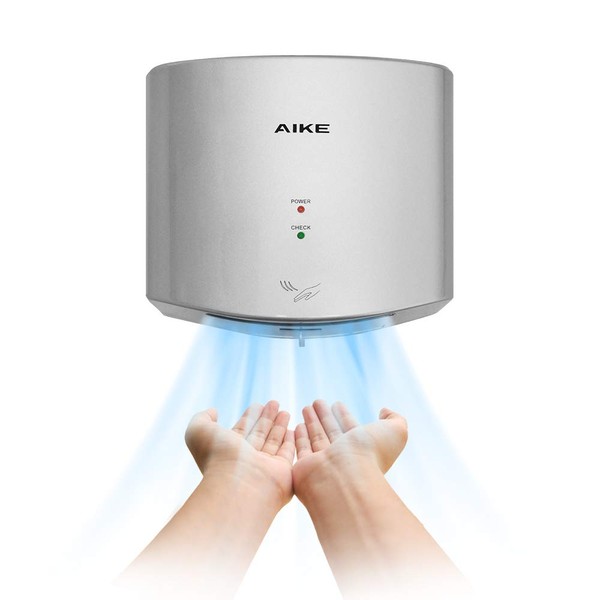 AIKE AIKE Air Wiper Compact Hand Dryer 110V 1400W Silver