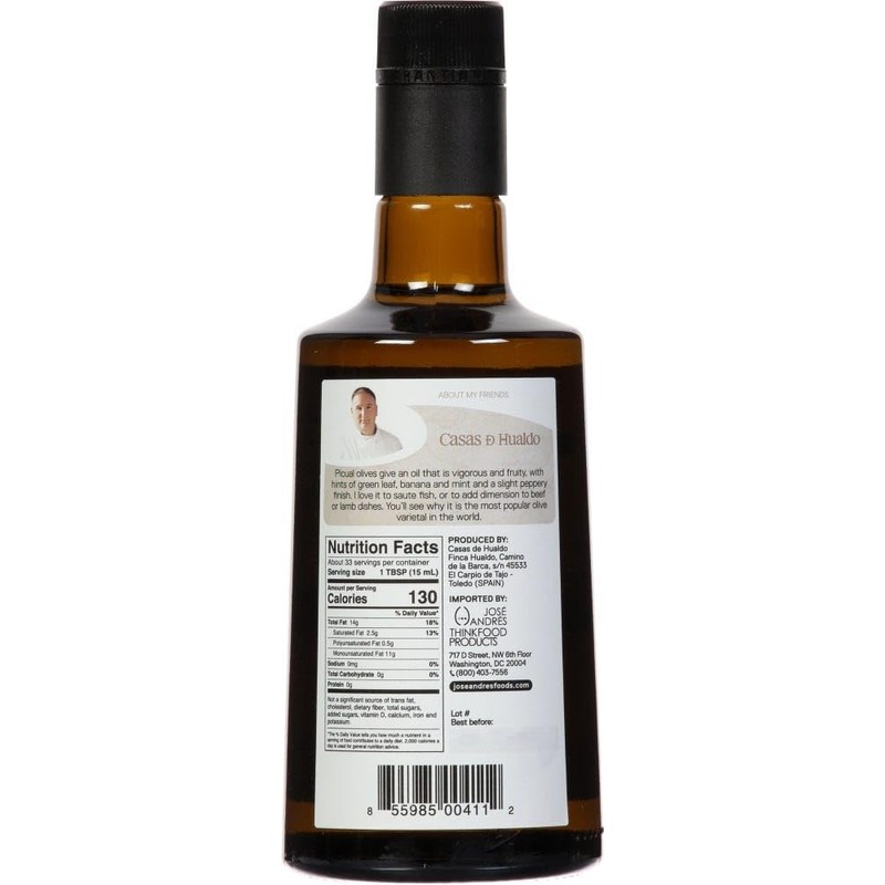 José Andrés Foods Picual Extra Virgin Olive Oil, 16.9 oz