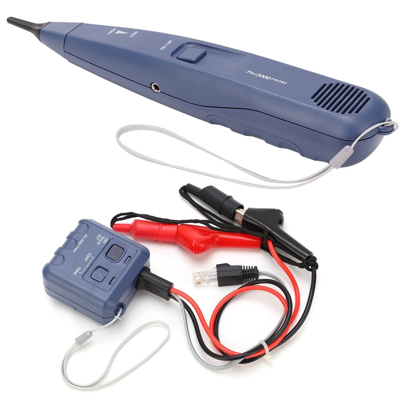 Network Cable Tester Handheld Telephone Line Finder Audio Generator Cable