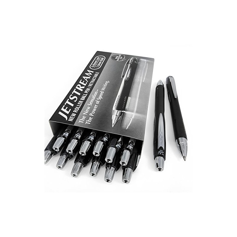 Uni-Ball - Jetstream SXN-210-1.0mm Retractable Rollerball Pen - Black -