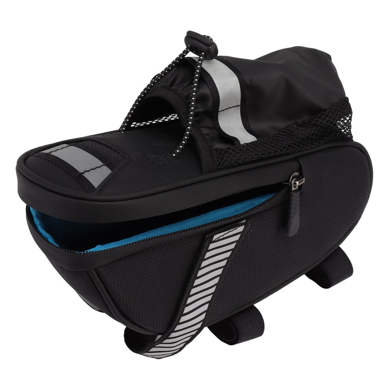 Bike Saddle Bag Waterproof Large Space Polyester PU Bike Under