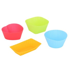 Paquete de 40 Recipientes de Silicona para Tazas Box Lunch Box Cups