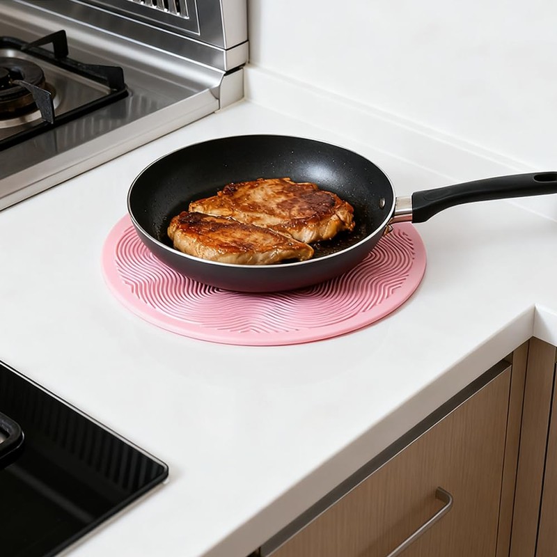 Silicone Hot Pot Holder Mats 12in (2-PCS) - Heat Resistant