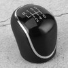 Gear knob, gear knob, comfortable plastic and leather, 6 gears