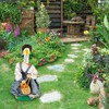 Dansydaisy 3 Pcs Porch Goose Wigs,Porch Goose Outfit Suitable for