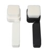2Pcs Facial Cleansing Brush Effective Soft Black White Square Face