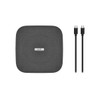 Monoprice All‑in‑One Conference Room Speakerphone Dock Compact Bluetooth Wireless Omnidirectional
