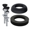 SPARES2GO Toilet Cistern Seal Kit 100mm M6 Bolt Through 1.5"