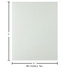 PA Paper Accents Glitter Cardstock 8.5" x 11" Iridescent Opal,