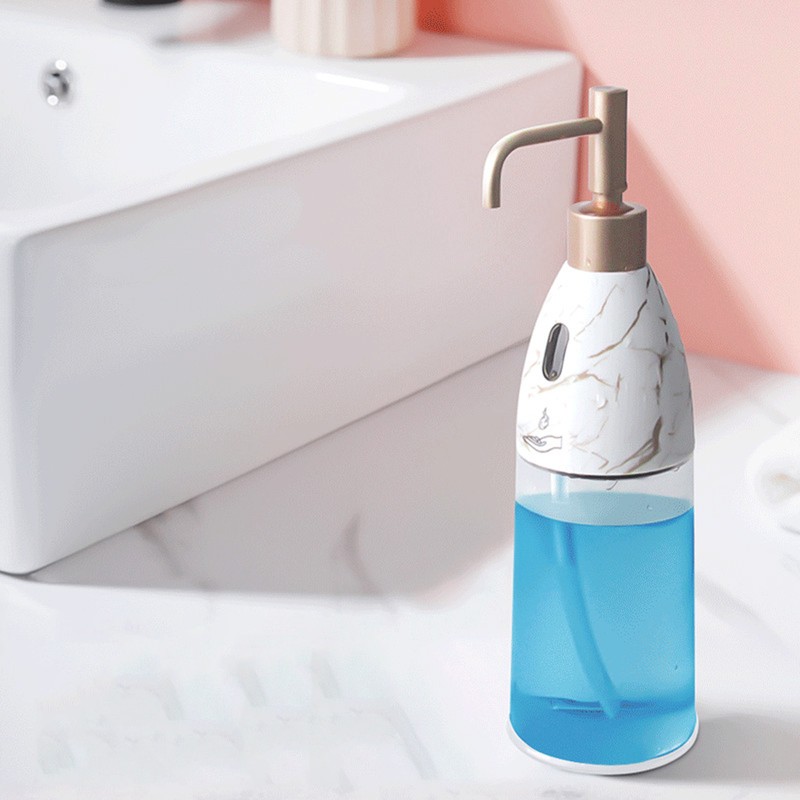 Automatic Foaming Soap Dispenser USB Rechargeable Infrared Sensor Countertop Auto