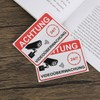 Be In Your Mind 20PCS Warning Video Surveillance Sticker 7.4