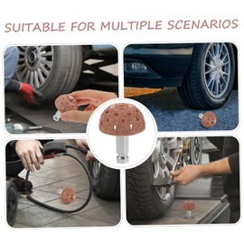 ULTECHNOVO 3sets Automotive Accessories Car Tyre Puncture Repair Kit Tire Buffing Wheel Buffing Wheel Linking Rod for Tire Buffer