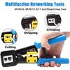 Gaobige RJ45 Crimp Tool Kit Pass Through, Cat5 Cat5e Cat6