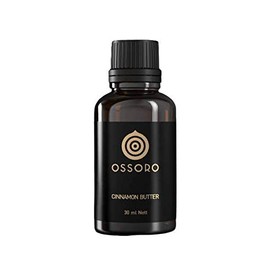 Ossoro Cinnamon Butter Flavour Essence Pure Gluten-Free Flavor Essence For Food Flavoring for Baking 1 Fl Oz Bottle Used For Cakes, Ice creams
