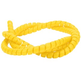 SolUptanisu Cable en Espiral, línea de Freno Cable en Espiral Cable de la Carcasa Cubierta Protectora Cable de Cable Espiral Reemplazo para M365 Scooter eléctrico(Amarillo)