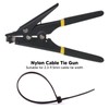 Portable Nylon Cable Tie Gun Adjustable Tension Plastic Zip Tie