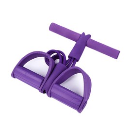 R-STYLE Stomach Stomach Stretching Abs Equipment for Abdominal Exercise, Back Training, Rowing Machine, Fitness Tube (Yellow)