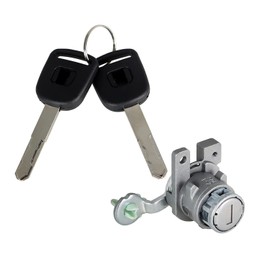 dorado Selection - Cilindro de cerradura de puerta con 2 llaves compatible con Honda Accord 2.4L L4 3.0L V6 72181-SDA-A11 72181SDAA11
