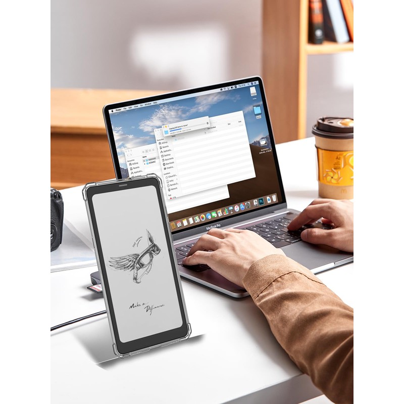 for BOOX Palma 2 Mobile ePaper Case,Ultra-Thin Full Coverage Corner,BOVUGAC