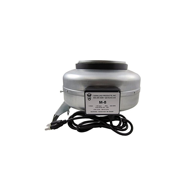 M-8 In-Line Duct Booster 8" Metal