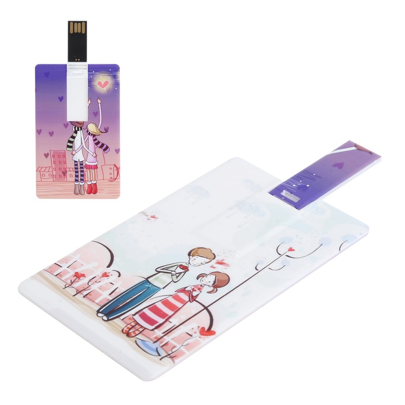 Card U Disk Portable Cartoon USB2.0 Flash Drive Computer Data