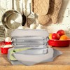 ZubyShax 20 Pack Disposable Aluminum Foil Trays - 32*21*5.5cm/2300ml Tin