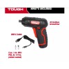 HYPER TOUGH 4-VOLT CORDLESS Lithium Built-in LED Angle-Grip SCREWDRIVER 210