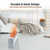 Comfort Zone CZ600 750/1,500-Watt Electric Baseboard Space Heater with Adjustable