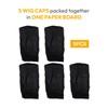 RED by Kiss 5 PCS HD Invisible Wig Caps for