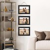 Rexllon 4x6 Wall Hanging Picture Frames Collage with 3 Opening