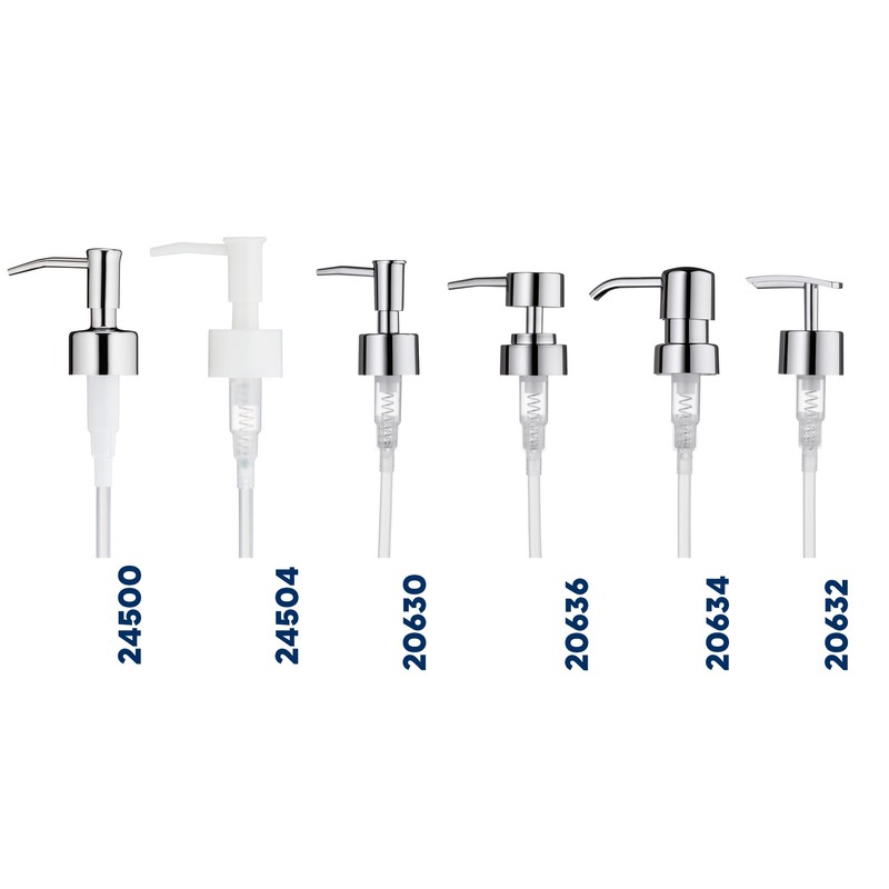 Kela 20630 Soap Dispenser Pump, Chrome, Lina Pump, Shiny