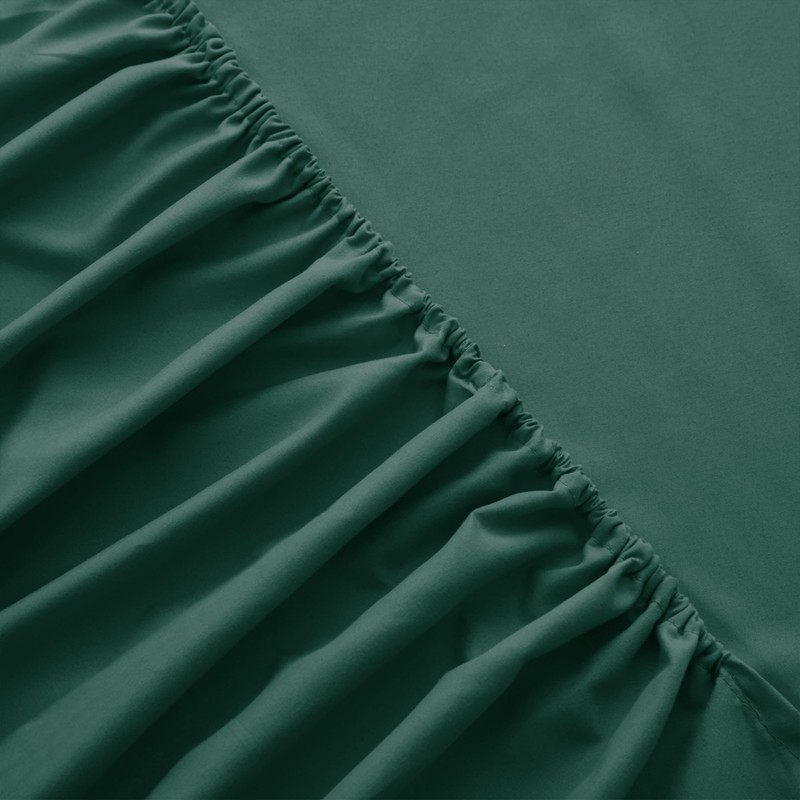 AMEHA King Size Fitted Sheets 25 cm Deep Soft Brushed