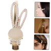 Ipetboom Bunny Hair Clips Cute Rabbit Ear Design Non Slip
