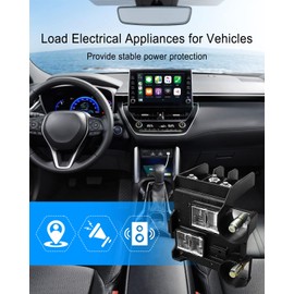 QAGGUM Fuse Box Assembly Fit for Toyota Lexus UX200 UX250h Corolla 2019 2020 2021 2022 Corolla Cross 2022, Replace 82620-12310