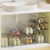 VTOPMART Transparent Clear Acrylic Large Stackable Kitchen Pantry Drawers, undersink,nursing