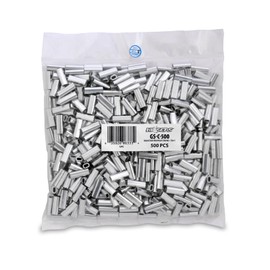 HI-SEAS Grand Slam Aluminum Sleeves, 2.3 mm ID, use with 400 lb / 181.4 kg Mono, 500 pc