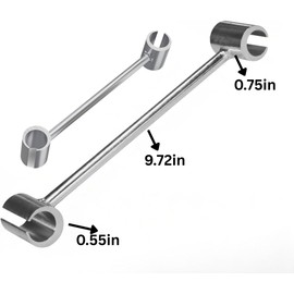 sysho door hinge adjustment tool - Size 0.55 in-0.75 in hinge adjustment tool- hinge bender- knuckle bender- hinges gap adjusting wrench hinge adjuster- door hinge bender