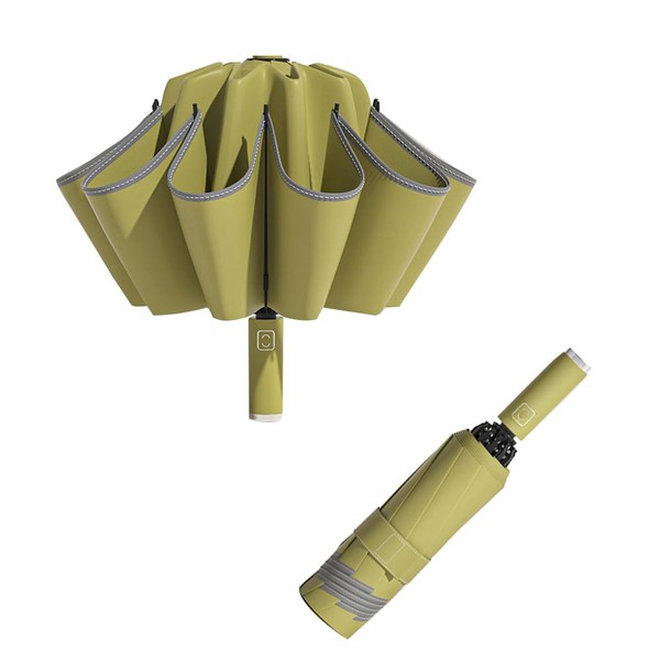 LCY Automatic Inverted Compact Folding Anti-UV Parasol Large Windproof with