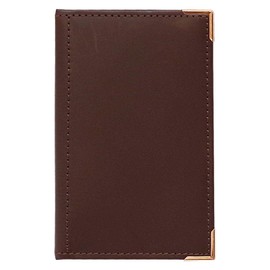 Mini 5 Hole Size Rectangle Alter Ring Diameter 0.4 inches (11 mm) [Wine] Personal Organizer Binder 2094