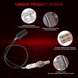 FIREMOTOO Pack of 2 O2 Oxygen Sensor 234-9096 Upstream and 234-4380 Downstream Compatible with Nissan Cube Versa 1.8L Sentra 2.0L 2010 2011 2012 Replace 22693-1FN0A 22690-EN200 226A0-ET000 226A0-JA10C