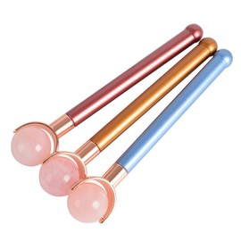 Minkissy Jade Roller Face Massager Beauty Device Skin Care Tool for Face Sculpting