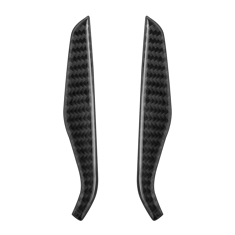 nuoozy Compatible with Carbon Fiber Center Console Panel Cover Trim