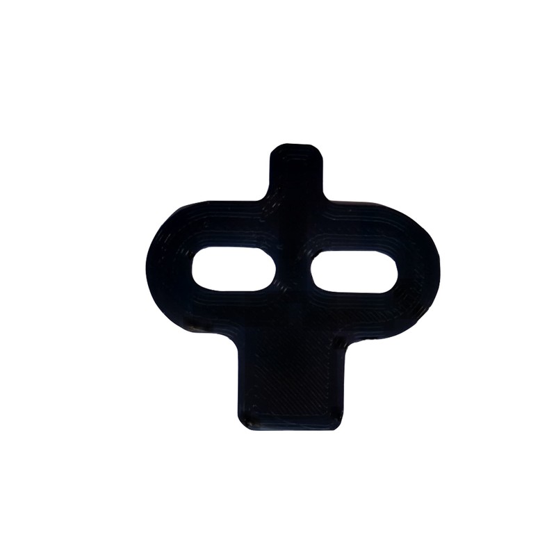 MTB Cleat wedge 6 x 1 degree stackable - Black