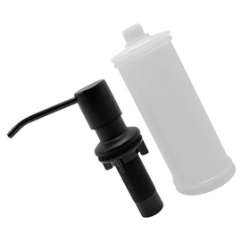 TEHAUX Stylish Stainless Steel Soap Pump Dispenser with Easy Press Head for Kitchen Bathroom Reliable Multi Purpose Liquid Pump for Reduced Waste and Comfortable Use