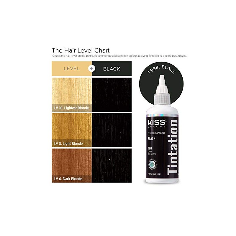 Red By Kiss Tinte Semipermanente Para El Cabello Tintation, A