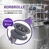 Vioks.pro Dishwasher Wheels Set of 4 Replacement for Bosch 00611666