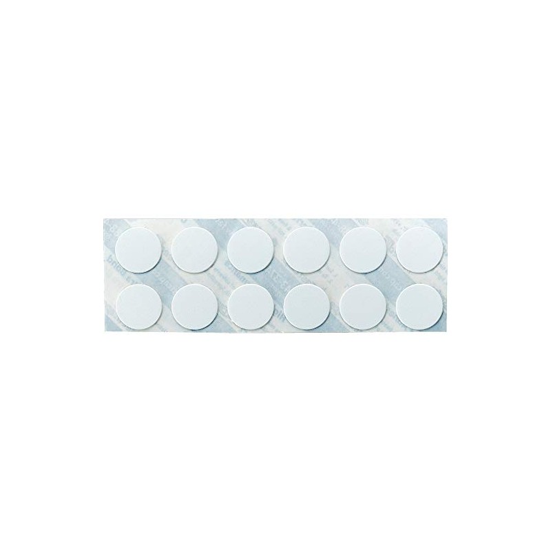 TRUSCO NC14-W Screw Hole Seal, 0.6 inch (14 mm), White,